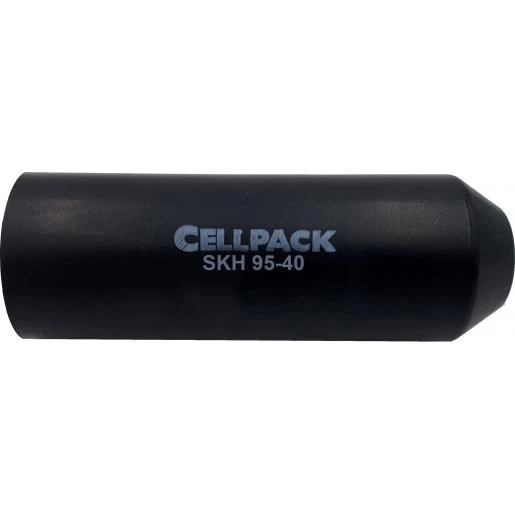 Cellpack Krimpkap met thermoplastische lijm-skh/95-40/zwart
