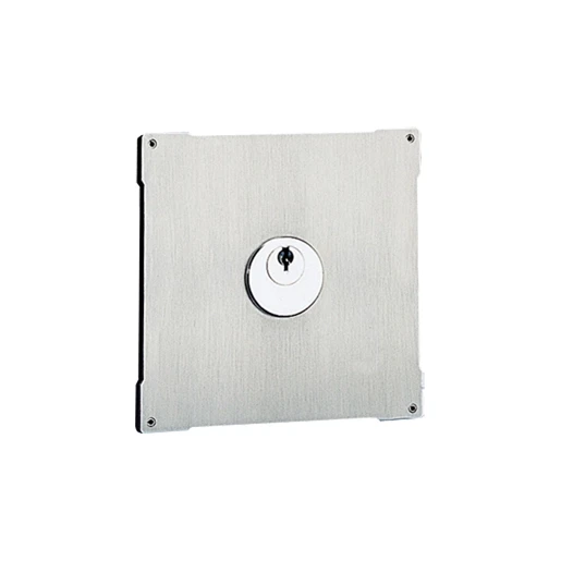 Comelit Vandalcom Slot module (rond slot) sleutelbediening aluminium/kunststof RVS 3178S
