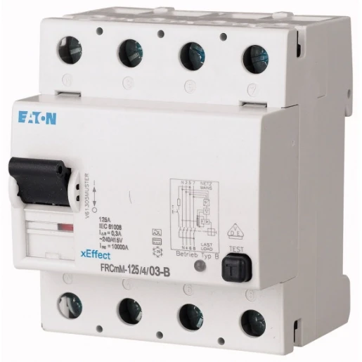 Eaton xEffect Aardlekschakelaar type G/B 4p 125A 0.03A type B 171188