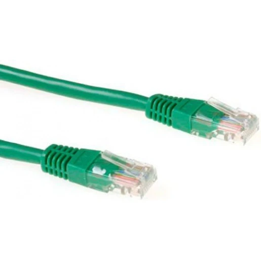 ACT Patchkabel U / UTP Cat5E RJ45 8(8) 10M groen IB5710