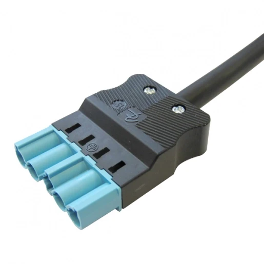 Adels Patchkabel gebouwinstallatie 5p Stekker Vrij kabeluiteinde 5000mm