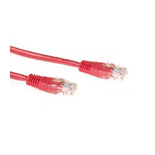 ACT Patchkabel U / UTP Cat5E RJ45 8(8) 2M rood IB5502