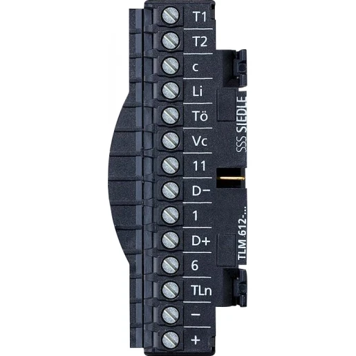 Siedle TLM 612-klemmenblok zwart 210007290-00