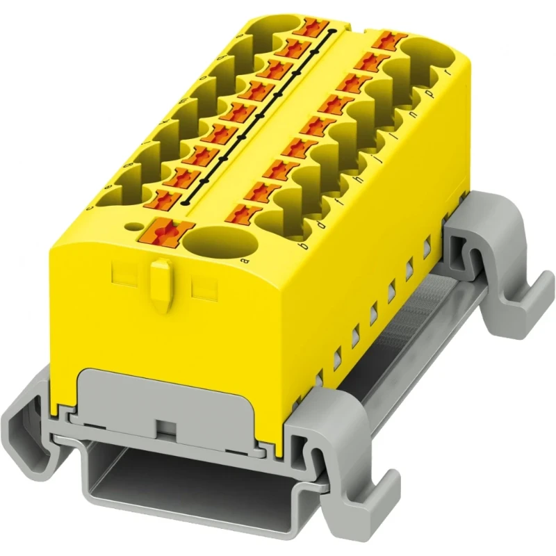 Phoenix Contact PTFIX Verbindingsrijgklem 0,2-6mm² eendr. Geel