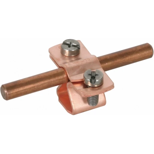 Dehn Conductor holder stst/galcu w.m8 thread f.rd 8-10mm