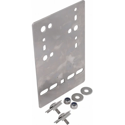 Dehn Equipot.bonding plate for wire trays stainless steel 1.4301-aisi 30