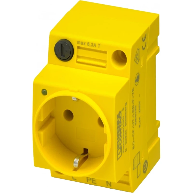 Phoenix Contact EO Wandcontactdoos (modulair) 6.3A 250V 1068030