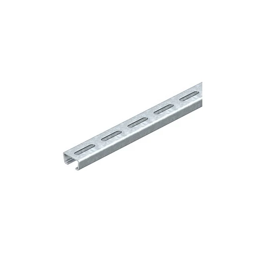 OBO Profielrail geperforeerd C-profiel rug geperforeerd 16.5mm 2000x35x18mm thvz 1112759