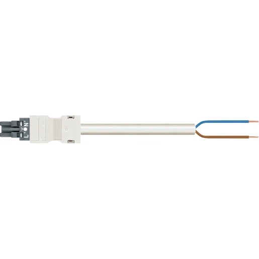 Wago SERIE 771 Patchkabel gebouwinstallatie 2p Contrastekker (female) Vrij kabeluiteinde 5000mm