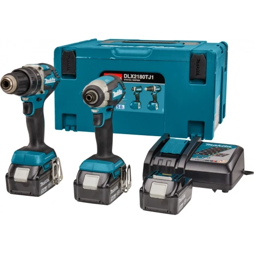 Makita DLX 18V COMBISET DLX2180TJ1