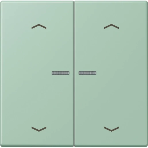 Jung LS range Home stuurafdekking pijl LC32041 2-voudig Mat BTLC17102P217