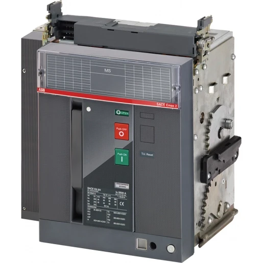 ABB Emax2 E2.2N/MS 4p WMP In=1250A lastschakelaar zonder beveiliging 4 pol
