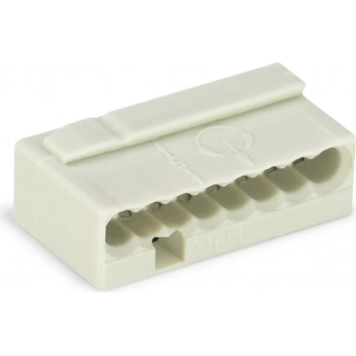 Wago Micro lasklem 8x0,6-0,8mm2 l.grijs