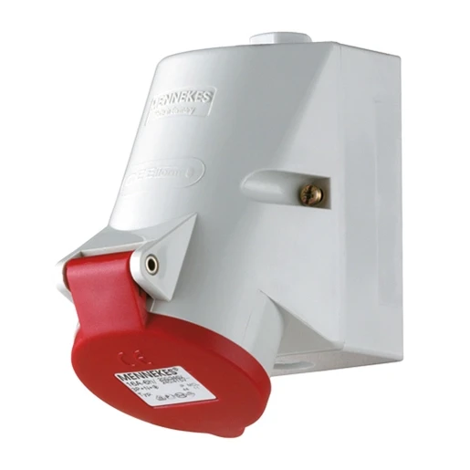 Mennekes Wandcontactdoos 16A 3p 9h 400V IP44