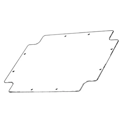 Gewiss MONT.PLAAT V.KAST 300X220