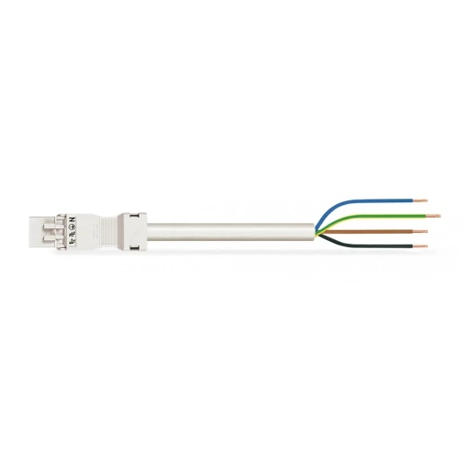 Wago Serie 891 Patchkabel gebouwinstallatie 4p Stekker Vrij kabeluiteinde 5000mm