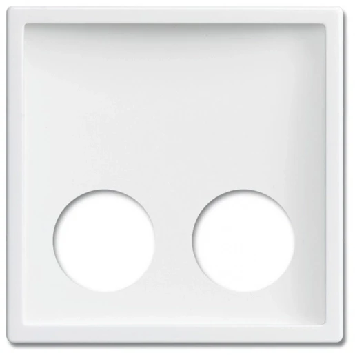 ABB Busch-Jaeger Future, Solo, Axcent, Carat miva centraalplaat oproepsysteem 2 steek wit RAL 9016 2CKA001724A4383