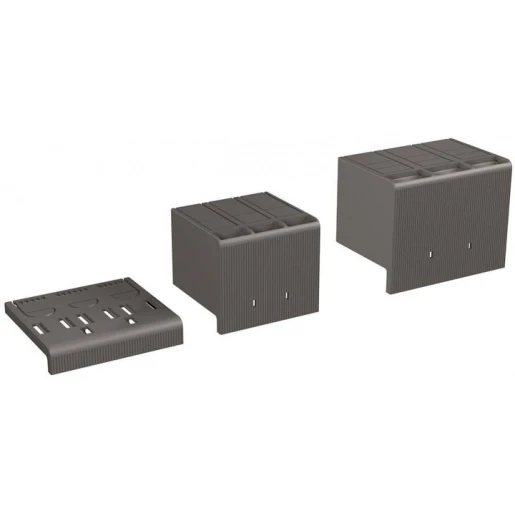 ABB AFDEKKAPPEN VOOR TMAX XT2 HOGE UITVOERING 4 POLIG SET VAN 2 STUKS