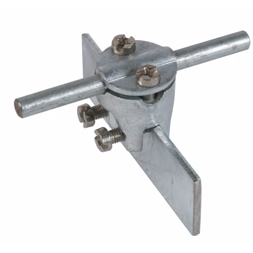 Dehn Saddle clamp zdc clamping range 0.7-6mm w.two-screw cleat for rd 7-10