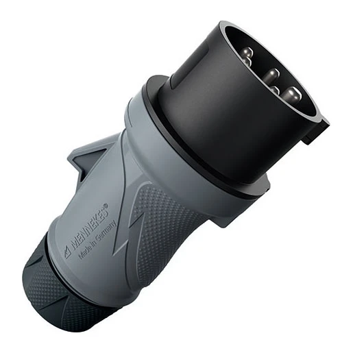 Mennekes CEE-stekker PTXR 16A5p7h 500V IP54
