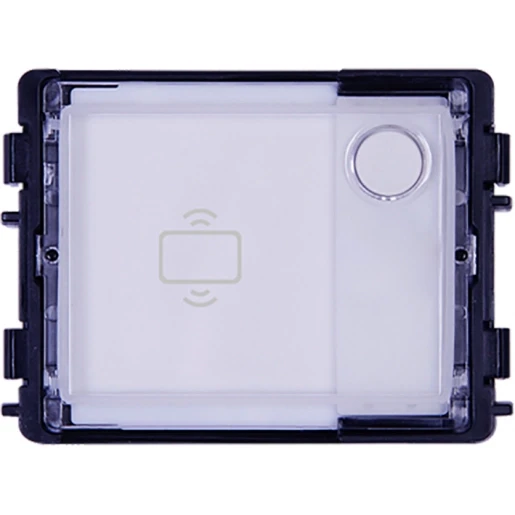 ABB Busch-Jaeger Welcome IP drukknop module 1 toets rond + NFC/IC enkelvoudig wit 2TMA130160N0026