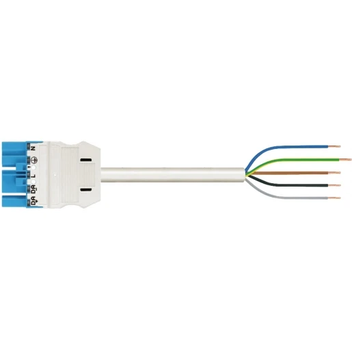 Wago SERIE 771 Patchkabel gebouwinstallatie 5p Stekker Vrij kabeluiteinde 2000mm