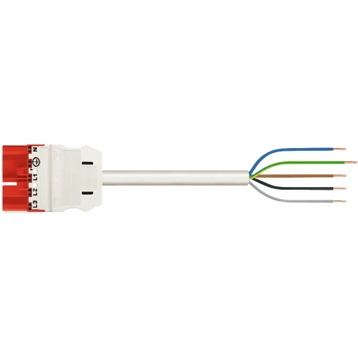 Wago SERIE 771 Patchkabel gebouwinstallatie 5p Stekker Vrij kabeluiteinde 3000mm