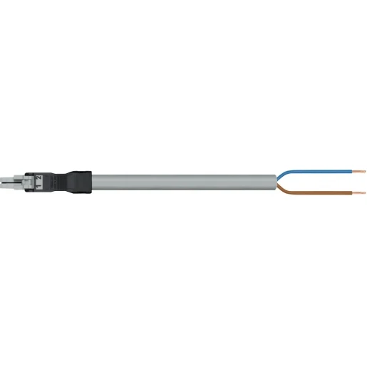 Wago SERIE 891 Patchkabel gebouwinstallatie 2p Contrastekker (female) Vrij kabeluiteinde 7000mm