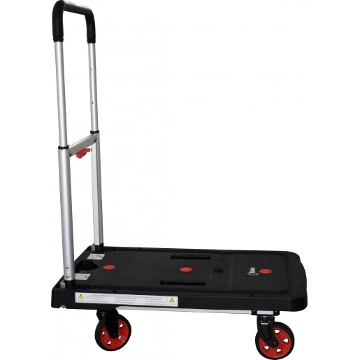 Bizline Wagen met inklapbare duwbeugel 140kg BIZ 771076