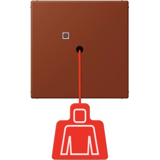 Jung LS range Miva trekimpulsgever LC4320D trekcontact 70x70mm IP20 NRSLC0834ZT247