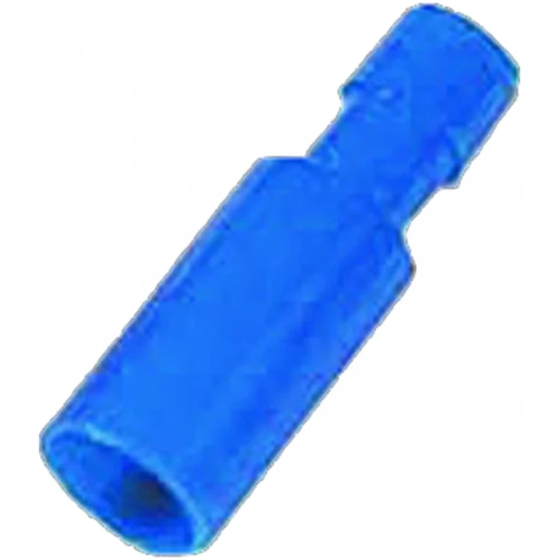 Intercable Voll.geïs. rondsteker 1,5-2,5mm2 steker 4mm blauw