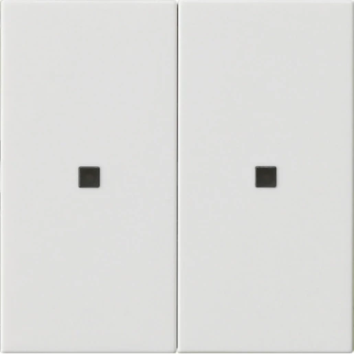 Gira KNX RF bed.el.-op.st. 2-v System 55 z.wit