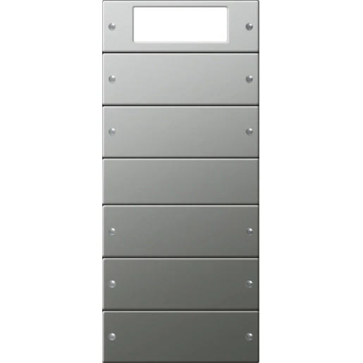 Gira Wippenset 5-v Plus (2+3) System 55 edelstaal