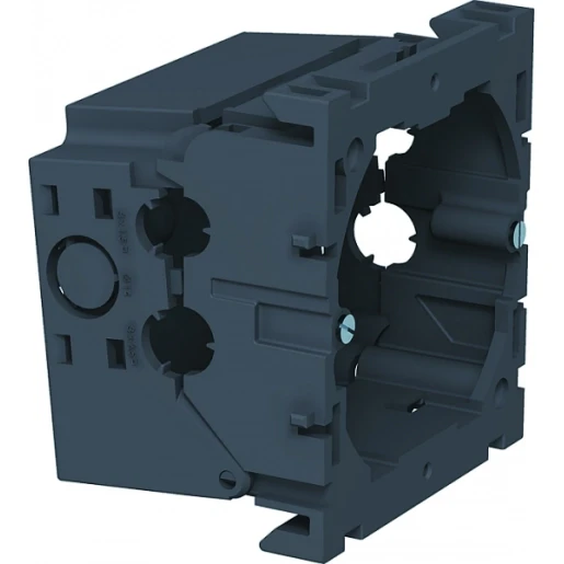 OBO 71GD apparatuurinbouwdoos ral 7011 wandgoot enkelvoudig 6288610