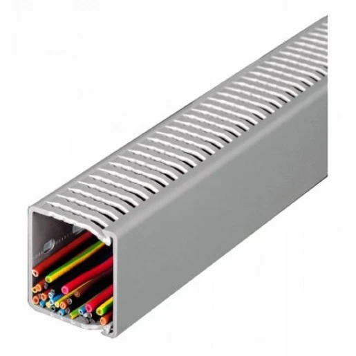 Hager Tehalit LKG Bedradingskanaal 50x100x2000mm PVC grijs RAL 7030 LKG5010007030B