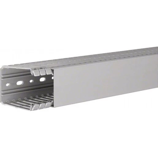 Hager Tehalit BA7 Bedradingskanaal 80x60x2000mm PVC grijs RAL 7030 BA780060