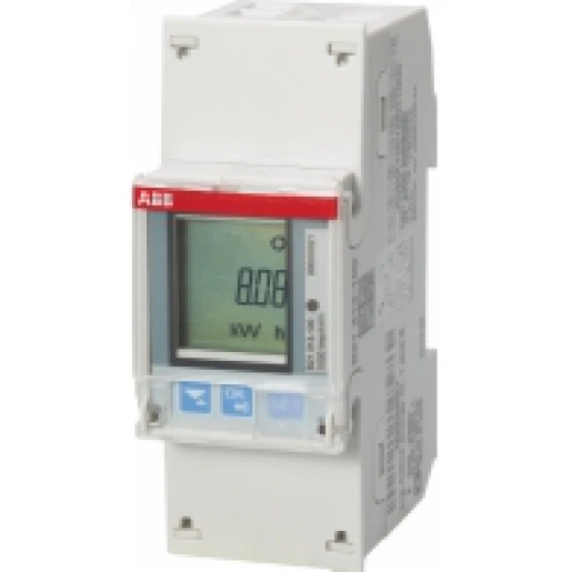 ABB Energiemeter 1 fase direct 65a 230v ac klasse b 2xi / 2xo act./ re