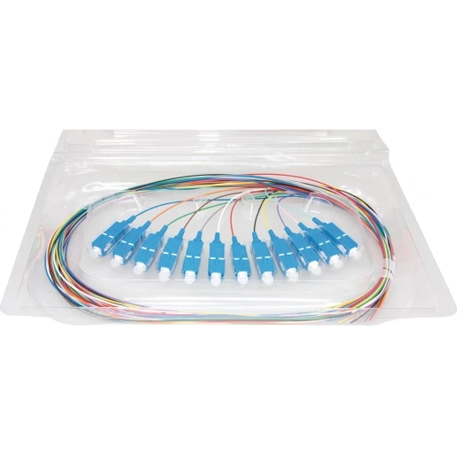 Gigamedia Pigtail kleur (1 stuk = 12) SC OS2 2m GGM S3MPC2ML