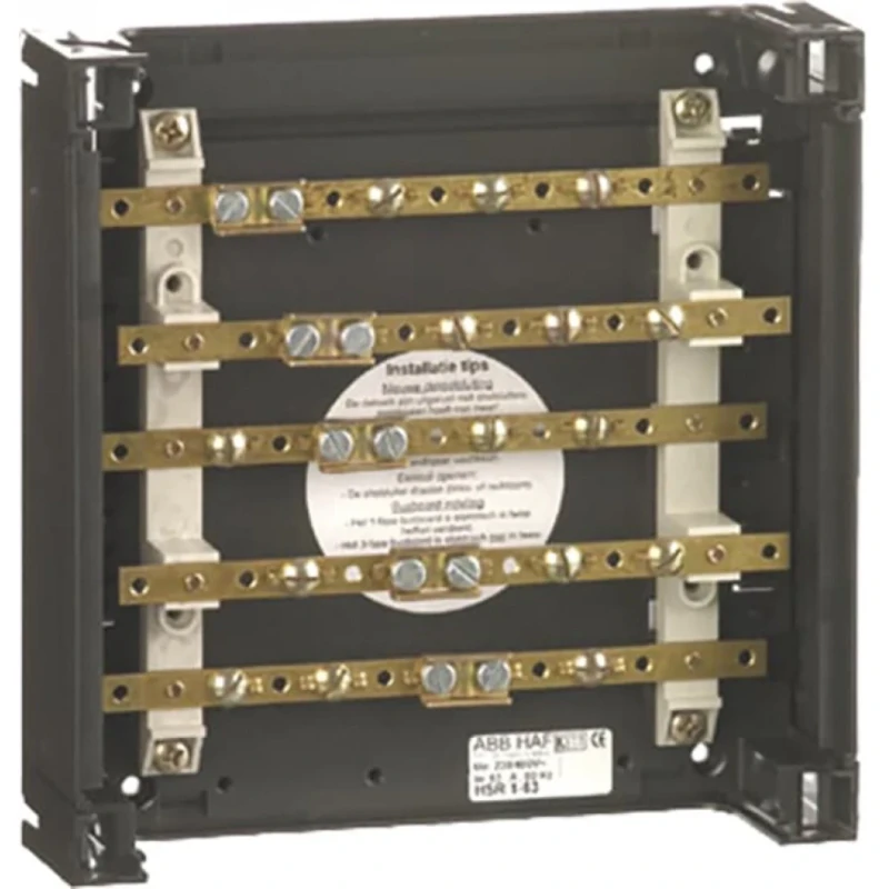 ABB 63 a 5-rails 10x2 mm railkast
