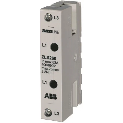ABB Smissline-S aansluitklem voor hoofdkabel 2p 2-aansluitingen