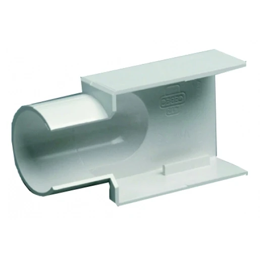 Attema K25 verloopmof leidingkanaal 25x13mm wit RAL 1013 AT5570