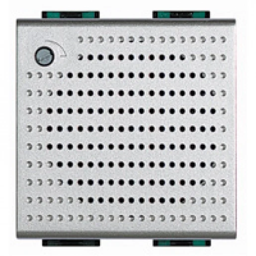 Bticino LivingLight Bel 3 tonen 2 modules 12V 5A 80dB AC/DC Zwart BTNT4355/122Module