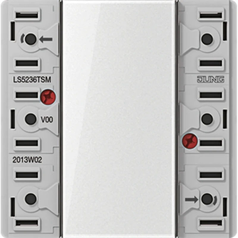 Jung LS range tastsensor ac/dc 6-voudig ls inbouw Wip LS5236TSM