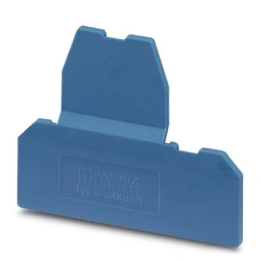 Phoenix Contact D-UKKB 3 EINDPLAAT BLAUW