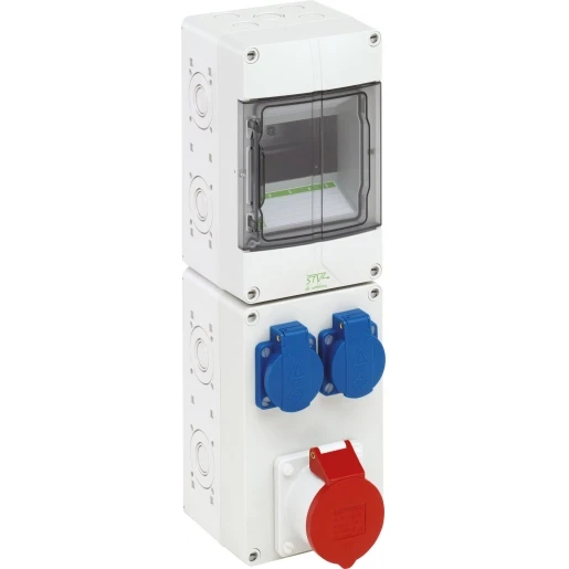 Spelsberg contactdoos combinatie