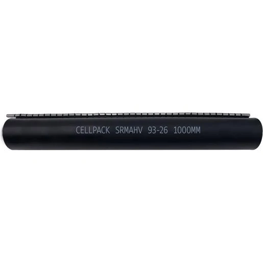 Cellpack Krimpmanchet met roestvrijstalen sluiting-srmahv/93-26/1000mm/zwart