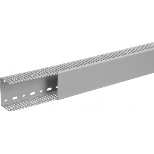 Hager Tehalit LKG Bedradingskanaal 50x75x2000mm PVC grijs RAL 7030 LKG5007507030B