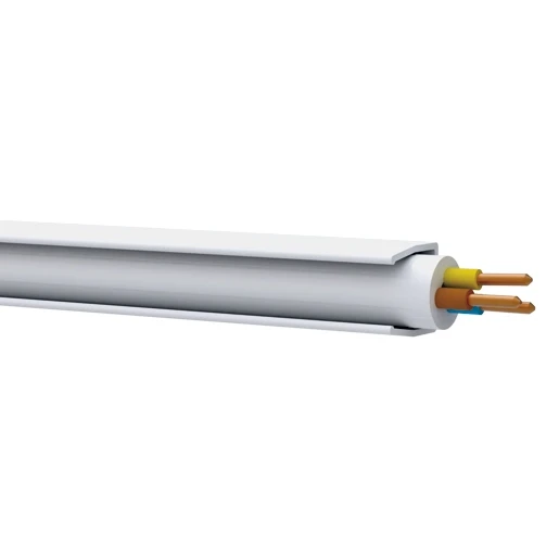 GGK mini kabelkanaal 2000x9x8mm PVC Zelfklevend RAL 9010 11539G
