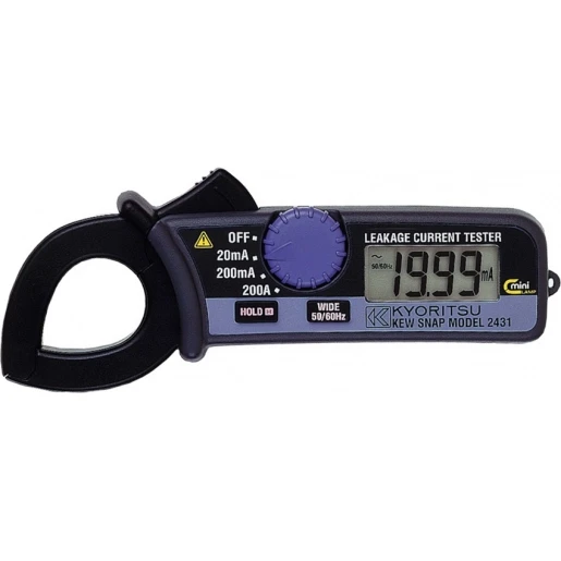 Kyoritsu Stroomtang (ook voor lekstromen) resolutie 0,001mA 0 - 200A 300V 02106620