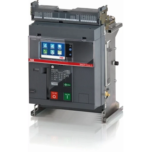 ABB EMAX2 E1.2B TOUCH LSI IN=1250A UITRIJDBARE UITVOERING 3 POLIG